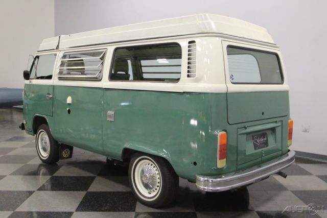 1978 Green Volkswagen Westfalia Camper