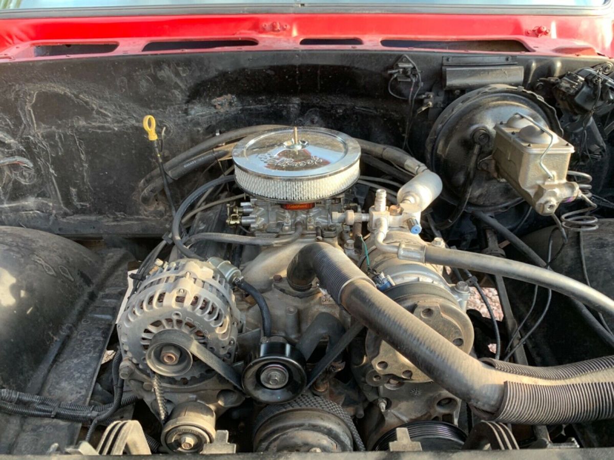 1978 Red Chevrolet C-10 Standard Cab Pickup