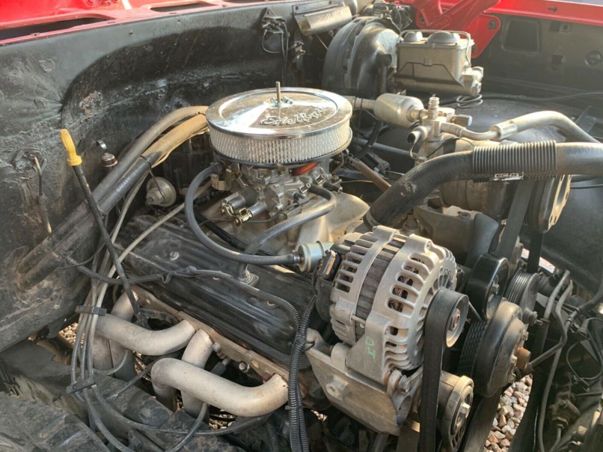 1978 Red Chevrolet C-10 Standard Cab Pickup