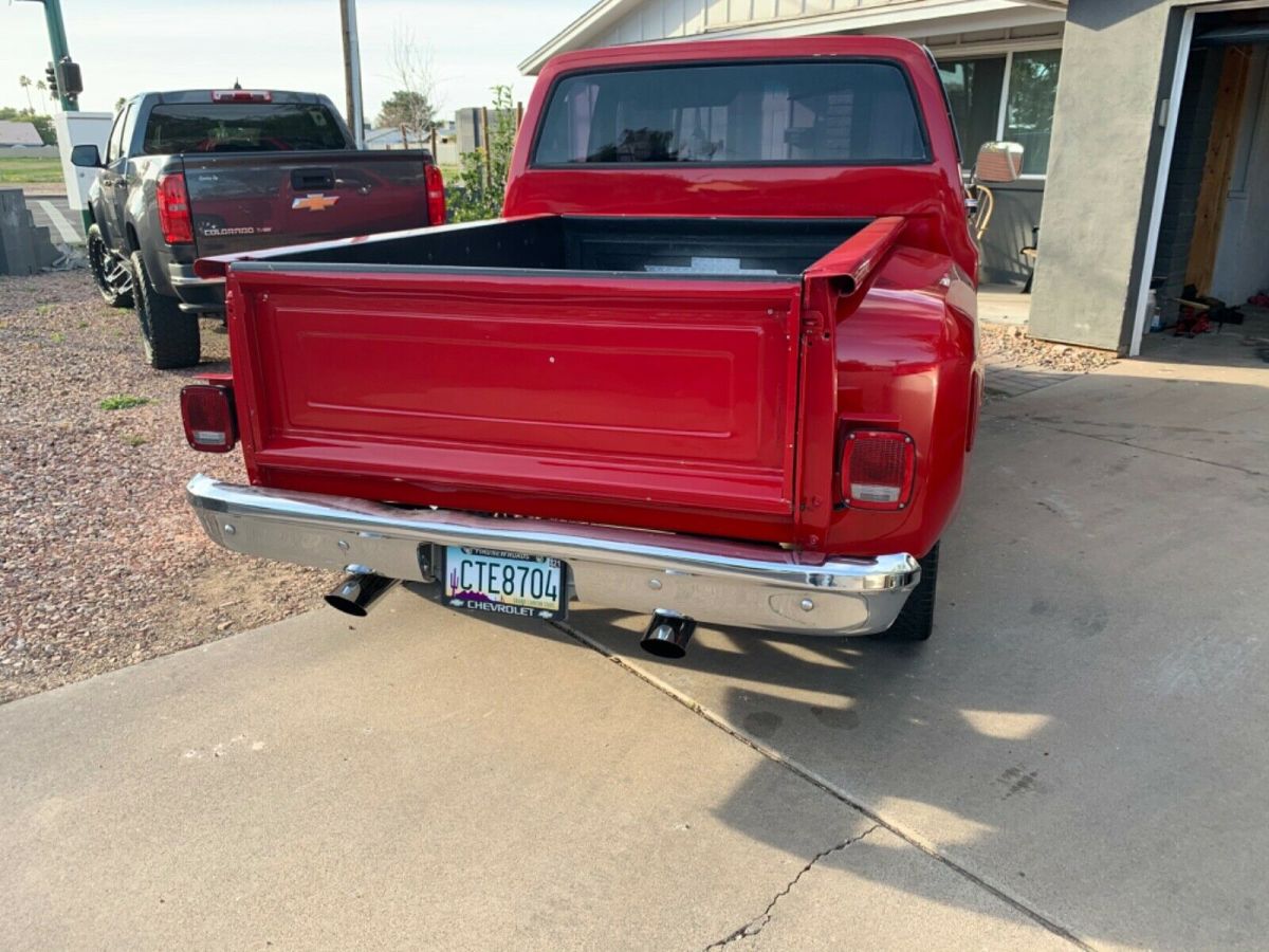 1978 Red Chevrolet C-10 Standard Cab Pickup