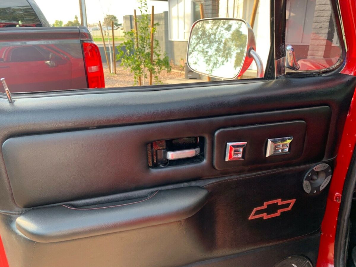 1978 Red Chevrolet C-10 Standard Cab Pickup