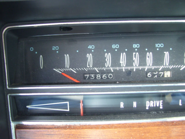 1978 Blue Cadillac Eldorado Coupe