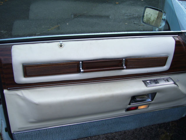 1978 Blue Cadillac Eldorado Coupe