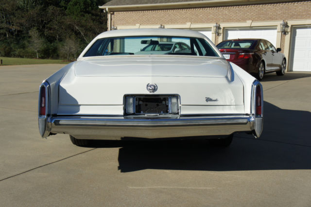 1978 White Cadillac Eldorado