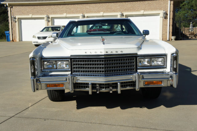 1978 White Cadillac Eldorado