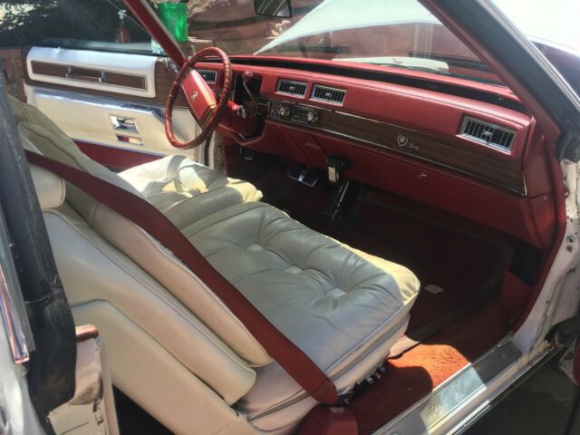 1978 White Cadillac Eldorado Coupe