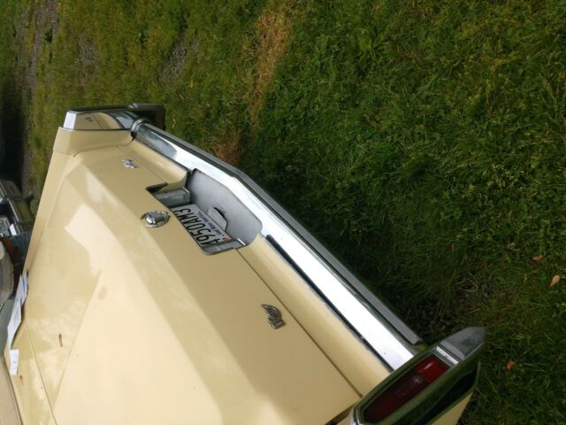 1978 Yellow Cadillac Eldorado Coupe