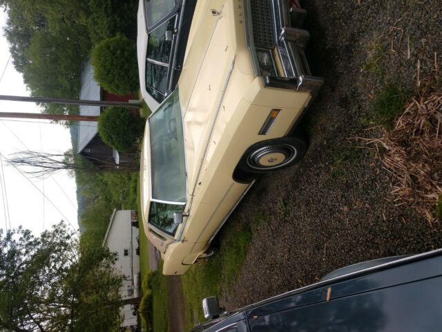 1978 Yellow Cadillac Eldorado Coupe
