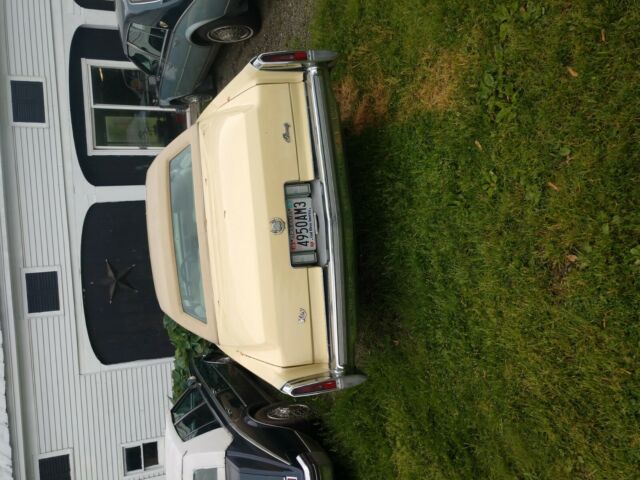 1978 Yellow Cadillac Eldorado Coupe