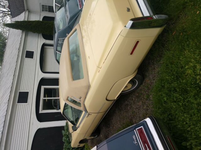 1978 Yellow Cadillac Eldorado Coupe