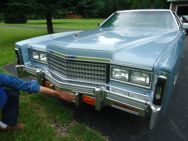 1978 Robins Egg Blue Cadillac Eldorado Coupe
