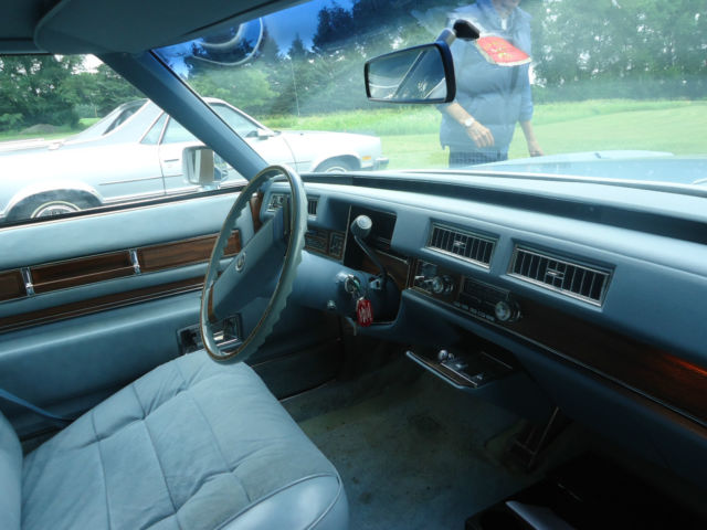 1978 Robins Egg Blue Cadillac Eldorado Coupe