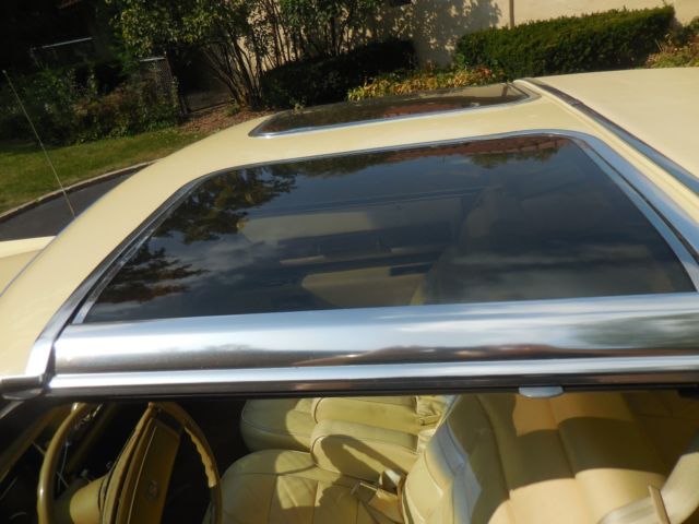 1978 Yellow Cadillac Eldorado Coupe