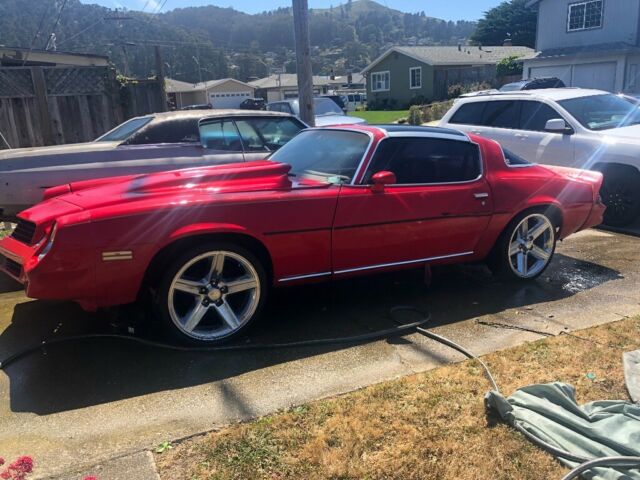 1978 Red Chevrolet Camaro