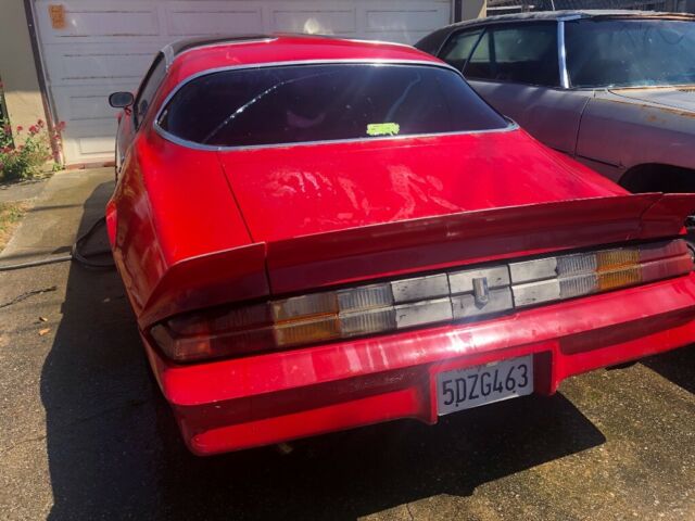 1978 Red Chevrolet Camaro