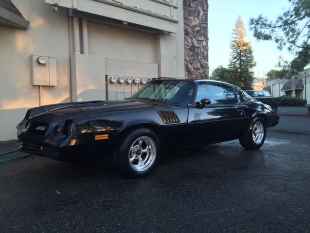 1978 Black Chevrolet Camaro