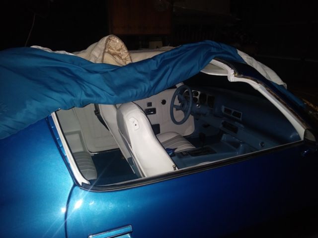 1978 Blue Chevrolet Camaro Coupe