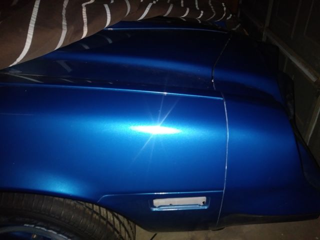 1978 Blue Chevrolet Camaro Coupe