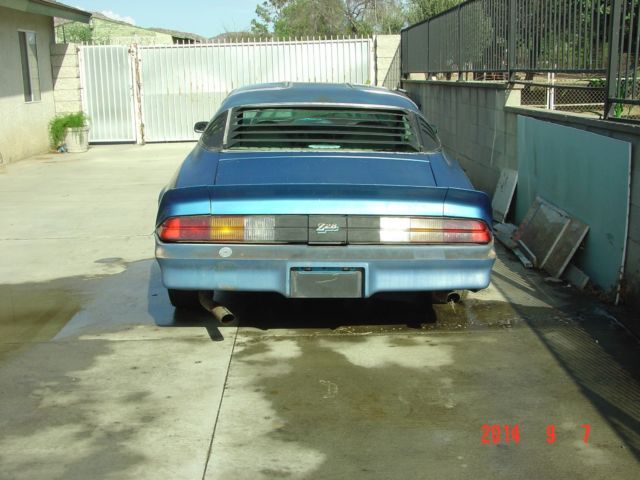 1978 Blue Chevrolet Camaro Coupe