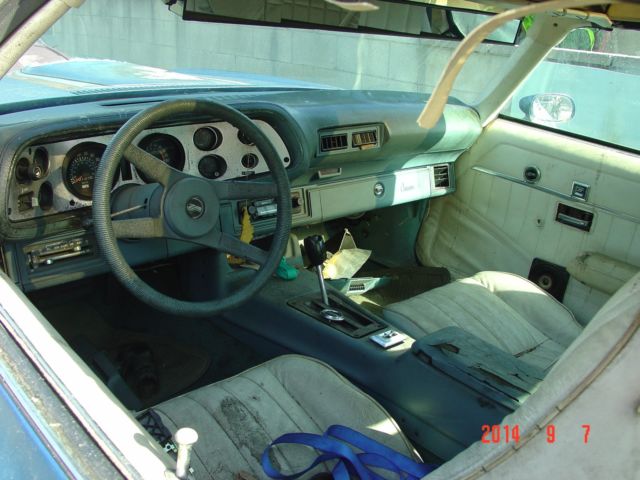 1978 Blue Chevrolet Camaro Coupe