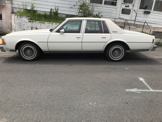 1978 White Chevrolet Capriceold Sedan
