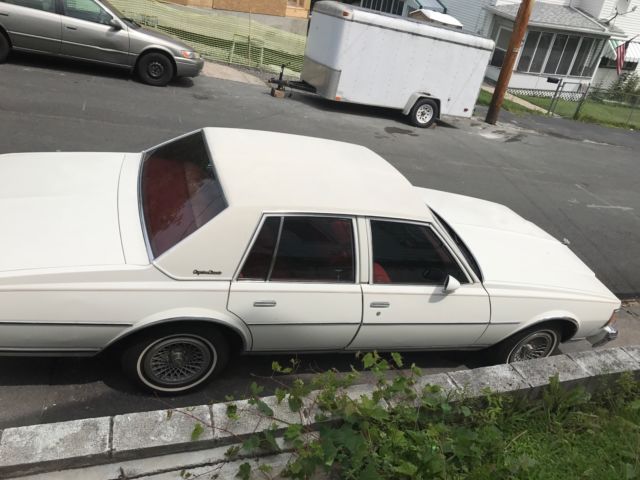 1978 White Chevrolet Capriceold Sedan