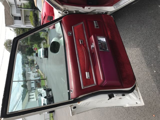 1978 White Chevrolet Capriceold Sedan