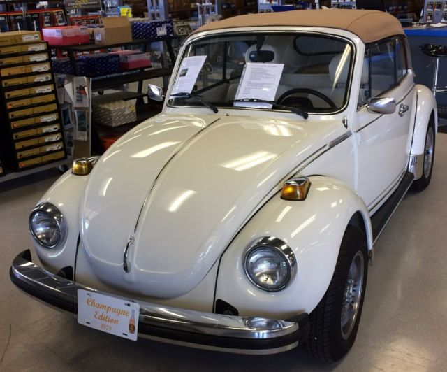 1978 Alpine White Volkswagen Beetle - Classic Convertible
