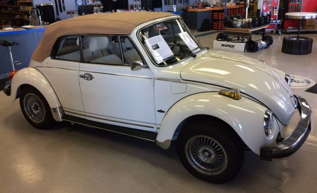 1978 Alpine White Volkswagen Beetle - Classic Convertible