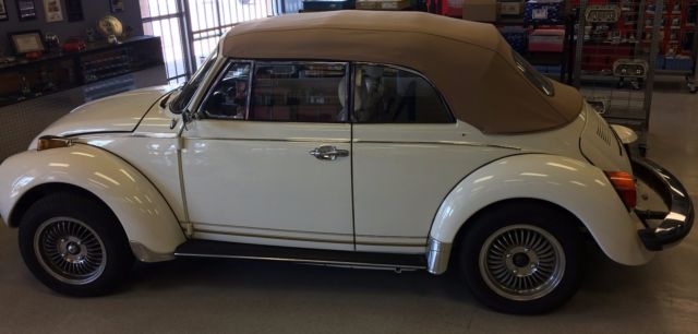 1978 Alpine White Volkswagen Beetle - Classic Convertible