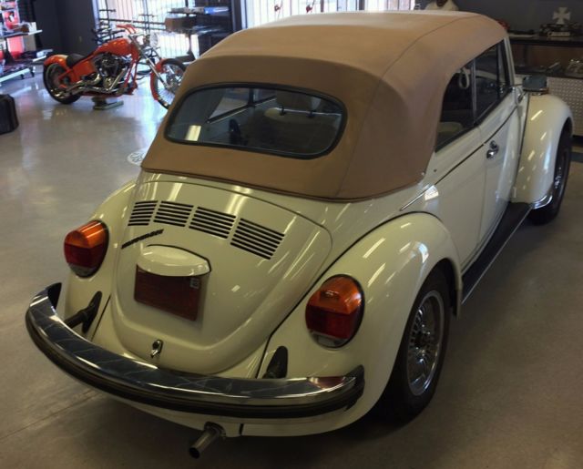 1978 Alpine White Volkswagen Beetle - Classic Convertible