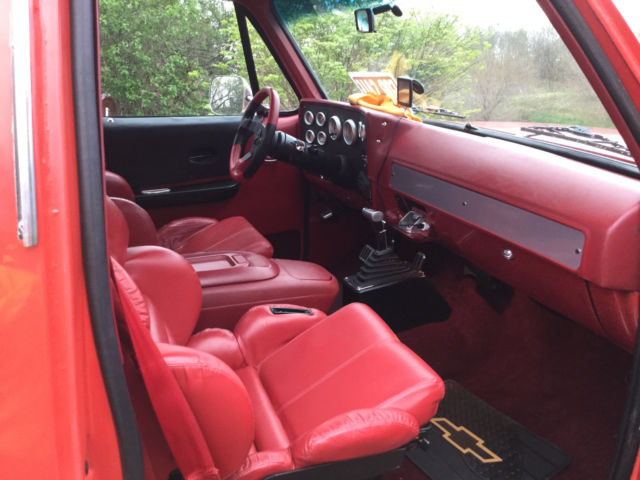 1978 Red Chevrolet C/K Pickup 1500