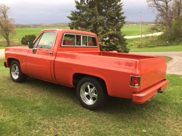 1978 Red Chevrolet C/K Pickup 1500