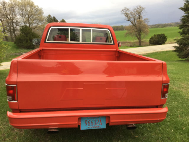 1978 Red Chevrolet C/K Pickup 1500