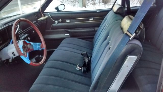 1978 Black Chevrolet Monte Carlo Coupe