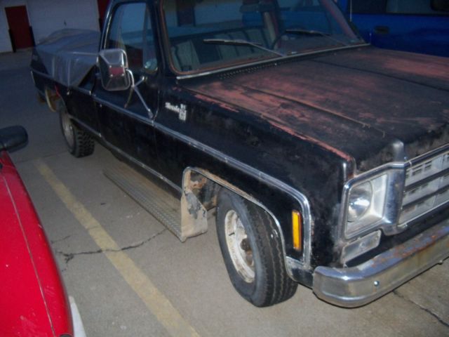 1978 Black Chevrolet Other Pickups It has a longer than normal bed