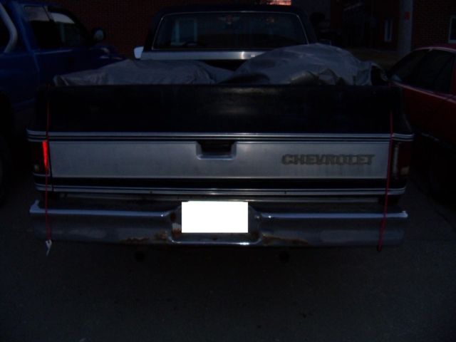 1978 Black Chevrolet Other Pickups It has a longer than normal bed