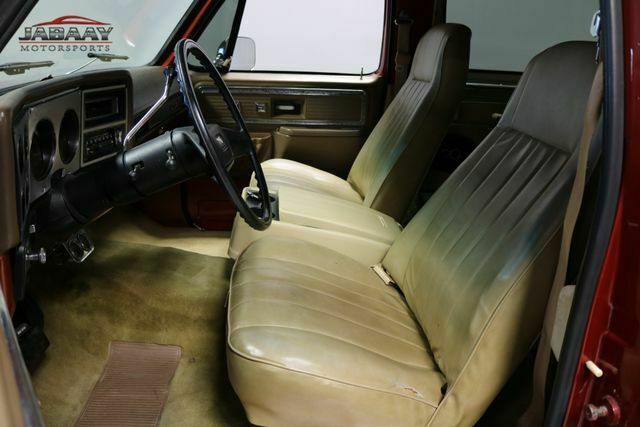 1978 Orange Chevrolet Blazer SUV