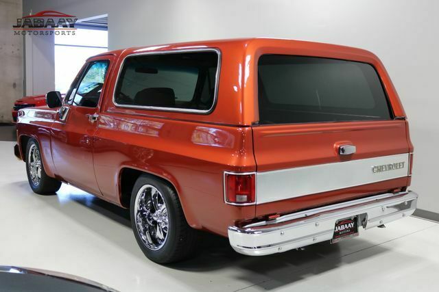 1978 Orange Chevrolet Blazer SUV