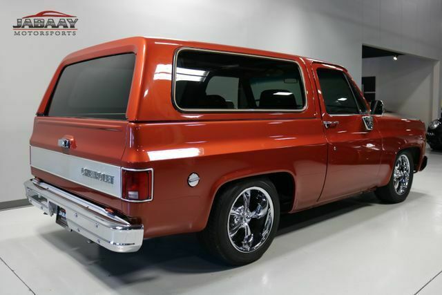 1978 Orange Chevrolet Blazer SUV