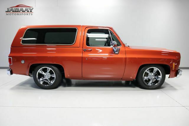 1978 Orange Chevrolet Blazer SUV