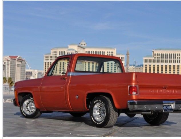 1978 burnt metallic orange Chevrolet C-10 Cab & Chassis