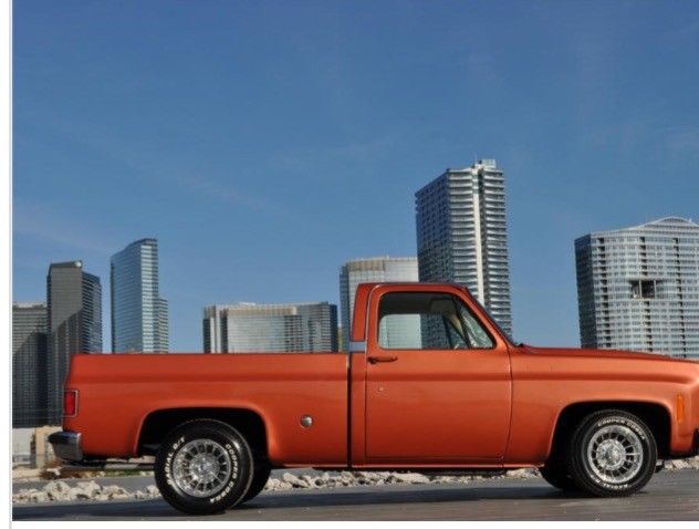 1978 burnt metallic orange Chevrolet C-10 Cab & Chassis