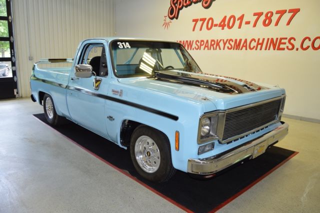 1978 Blue Chevrolet C-10