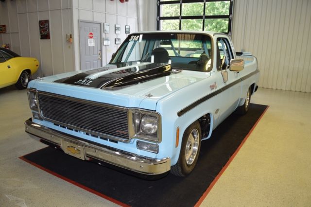 1978 Blue Chevrolet C-10