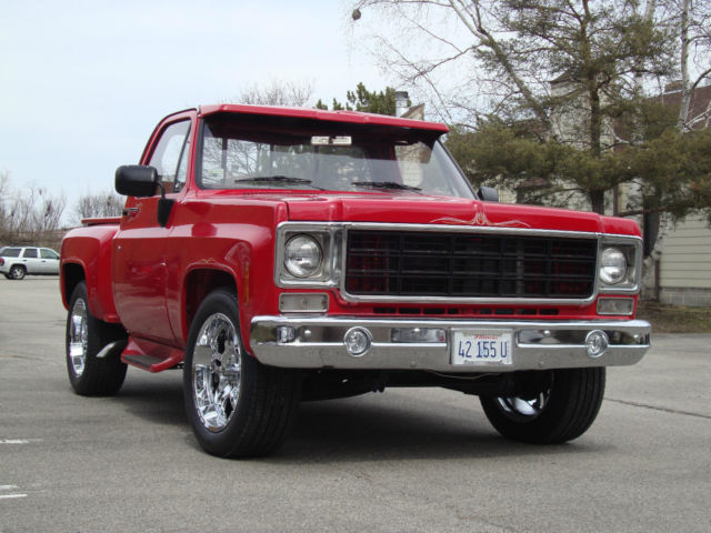 1978 Red GMC Sierra 1500 Pickup Truck