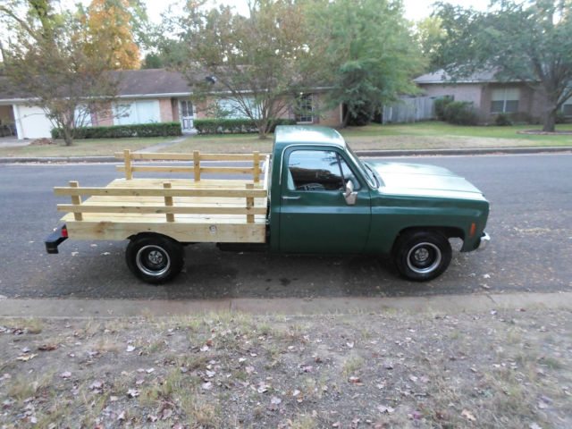 1978 Green Chevrolet C-10
