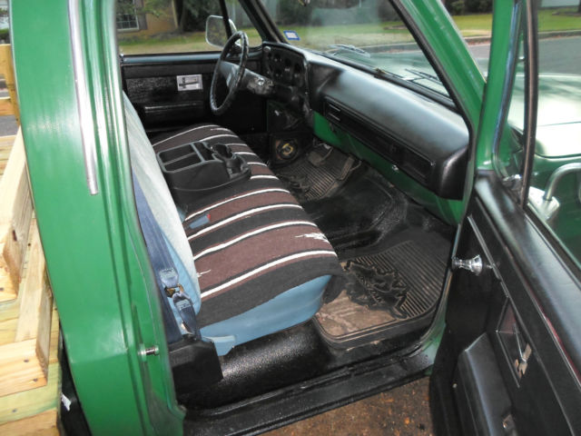 1978 Green Chevrolet C-10
