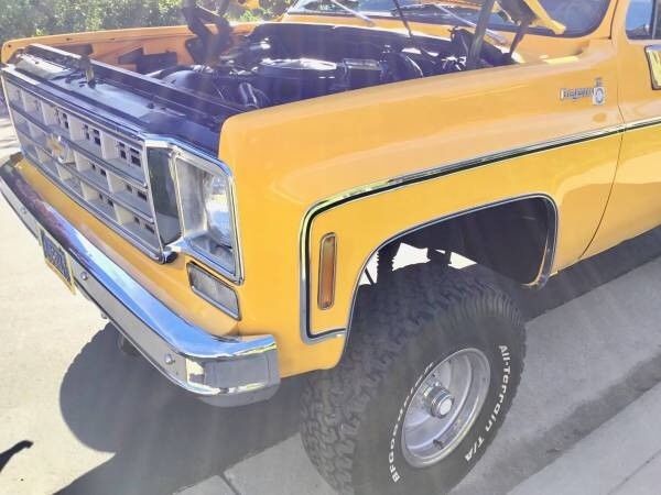 1978 Yellow Chevrolet C-10