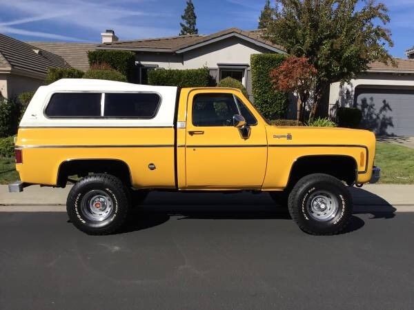 1978 Yellow Chevrolet C-10
